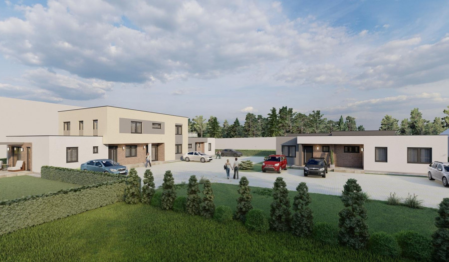 BOSEN | Novostavba, Predaj moderný 4 izbový mezonet so záhradou, Rovinka, 3x parking