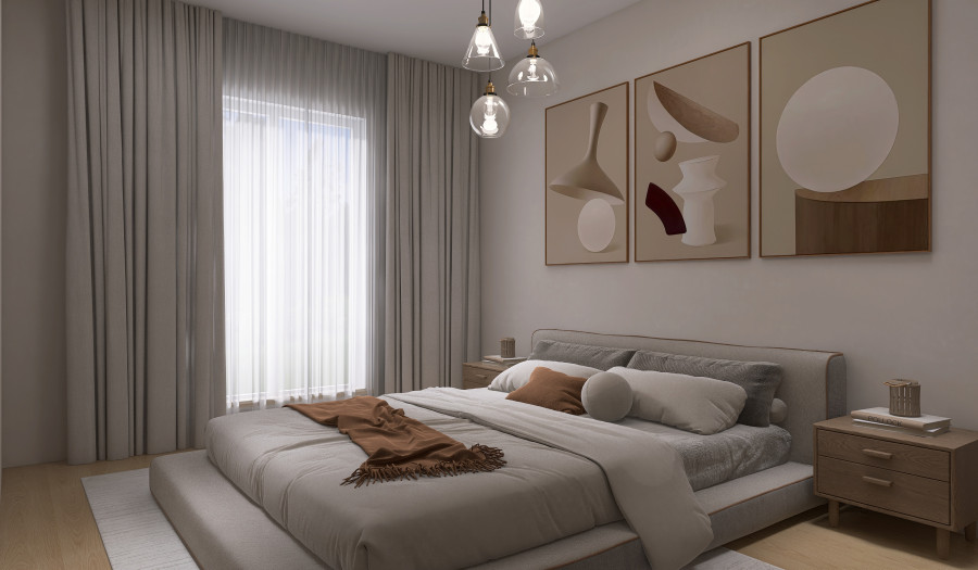 BOSEN I Moderný 2 izbový  byt v projekte Cisárky, v  tichom prostredí mesta Sereď