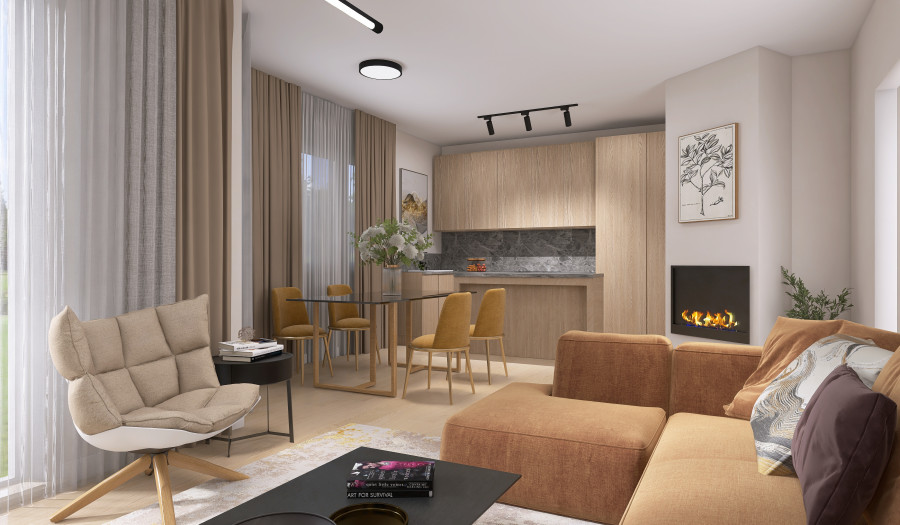 BOSEN | 4 izbový mezonetový byt so záhradkou, 288 m2, Bratislava - Karlova Ves, Pernecká ul.