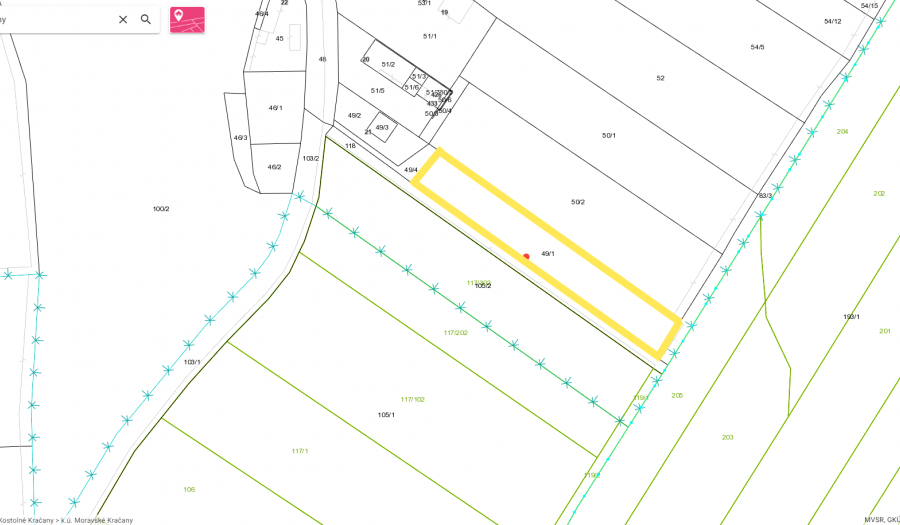 Bosen | Stavebný pozemok v obci Moravské Kračany, okres DS.